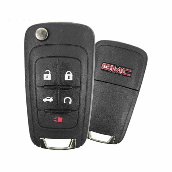 Oem OEM: REF: 2010-2019 GMC Terrain / 5-Button Flip Key / PN: 13501514 / OHT01060512 RFK-ULK032 - main
